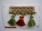 Tassel Trim Pattern Medusa Color 238 Stingray - click on for larger image