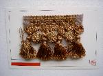 Tassel Trim Pattern Mezza Color Putty - click on for larger image