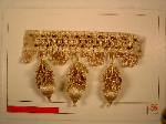 Tassel Trim Pattern Sleek Color Vanilla - click on to enlarge
