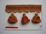 Tassel Trim Pattern Spring Color Harvest - click on for larger image