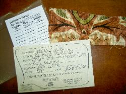 Information on World Linen Fabrics Birds of Paradise