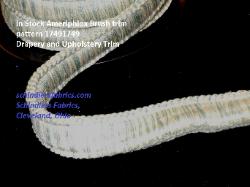In Stock Ameriphlox Brush trim pattern 17491749 Drapery and Upholstery Trim, in color 6HU