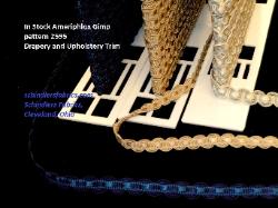 In Stock Ameriphlox Gimp pattern 2595 Drapery and Upholstery Trim