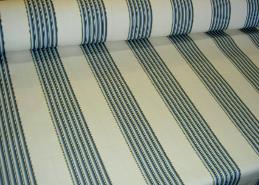 Angle view of Our Fabric Warehouse Clearance Sale P Kaufmann Pattern Cape Town Stripe Color Dutch